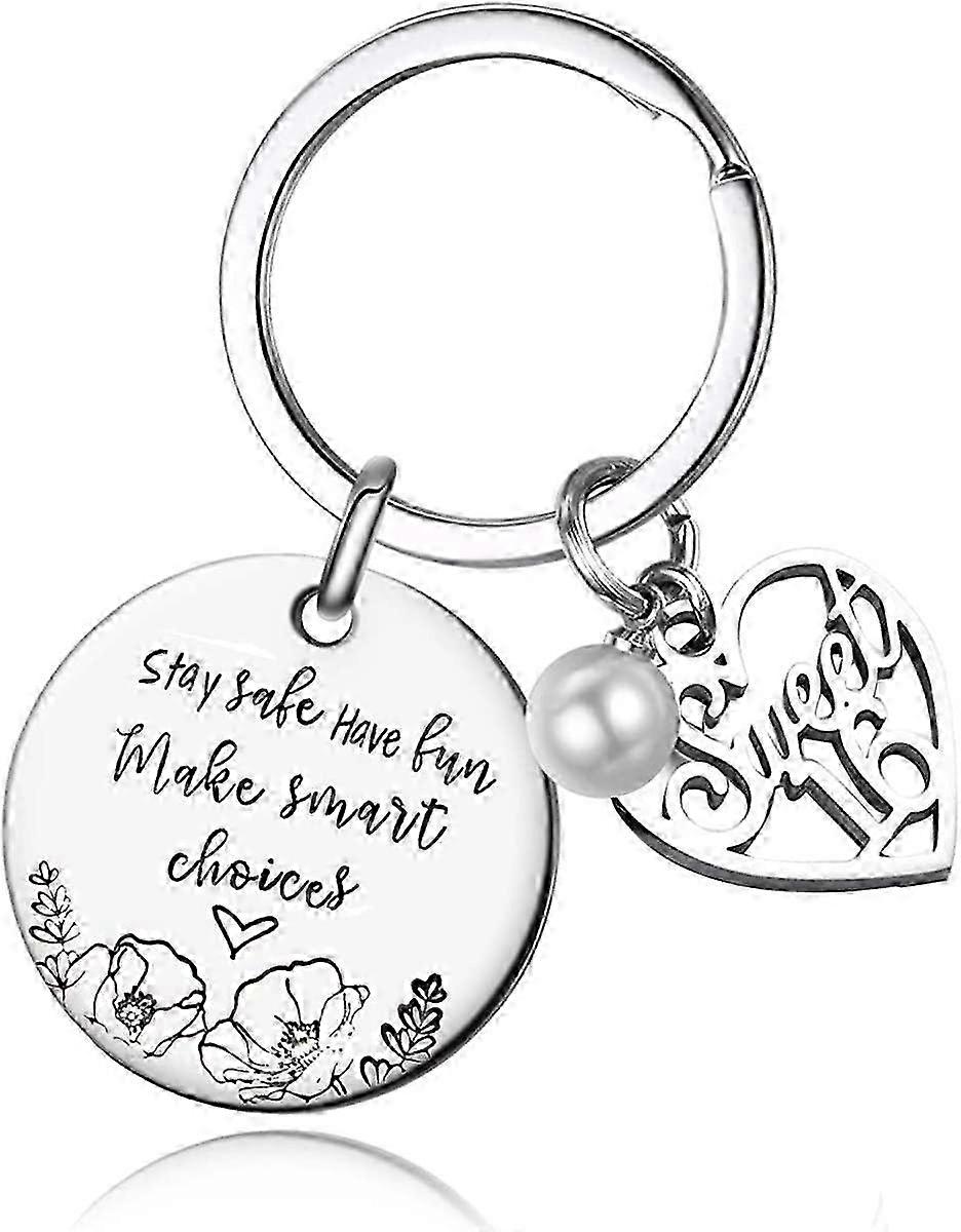 Sweet 16 Keyring For New Driver