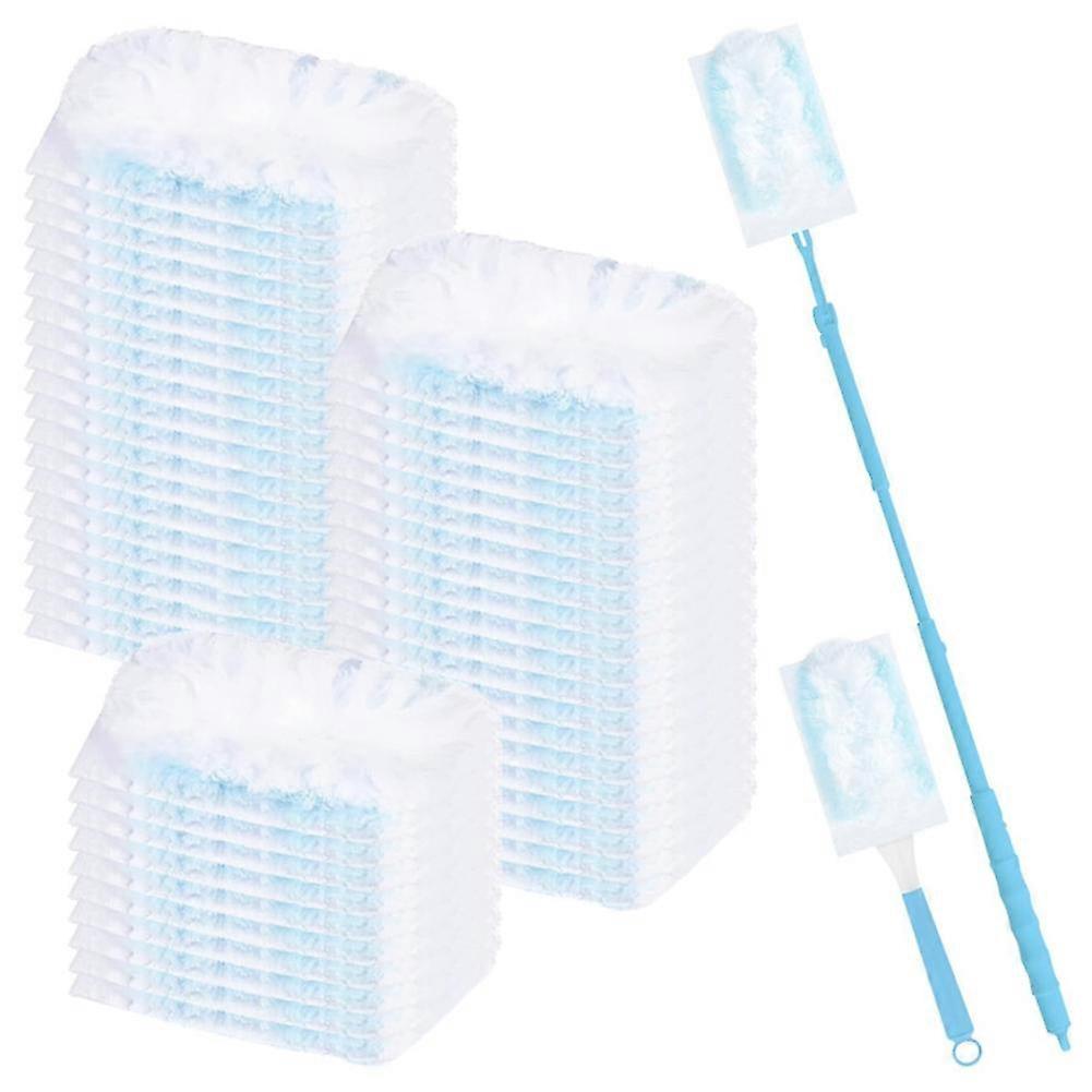 50pcs Electrostatic Dusting Duster, Disposable, Retractable, Dusting and Sweeping Tool, Ceiling Cleaning Wonder