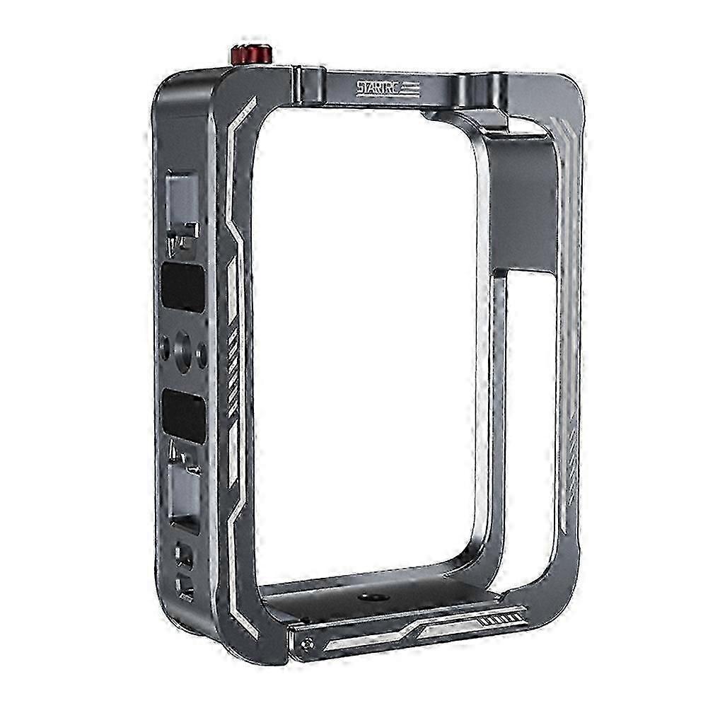 OSMO360 Metal Cage Quick Release Protective Frame Action Camera Protective Frame compatible with Rides, Top Access