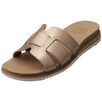 Sandali bassi da donna Skechers Bobs Desert Kiss in oro rosa