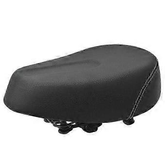 Electric Bike Saddle Widening Four Spring Seat Padded Electric Bicycle Tricycle Scooter Seat Riding Parts, Black MSR