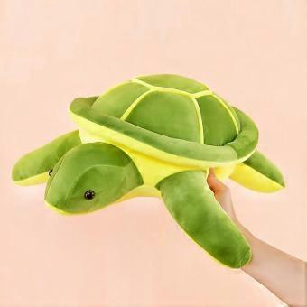 Green Sea Turtle Plushie Toy 18" Soft Plush Hugging Pillow Tortoise Plush