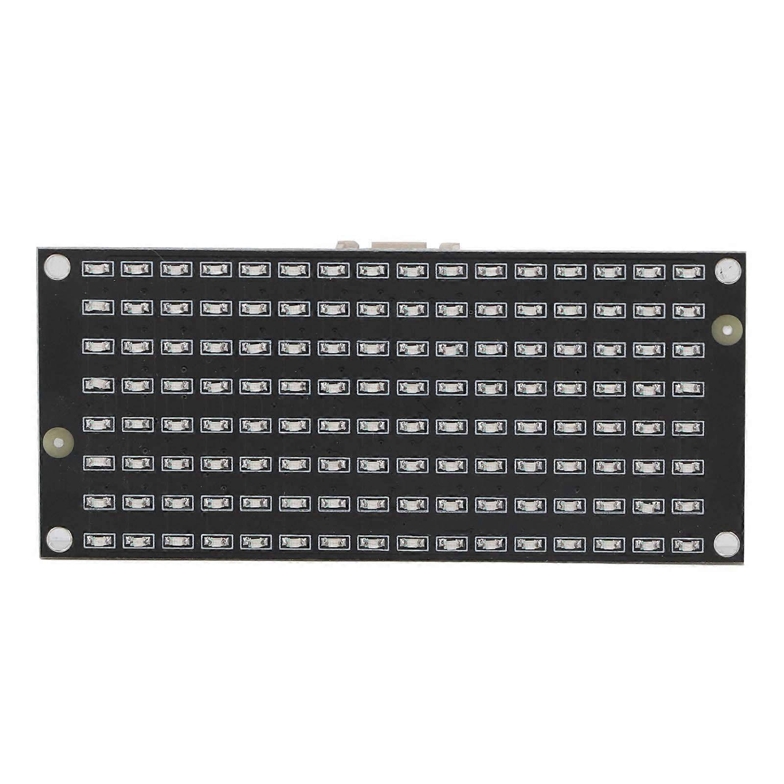 LED Matrix Control Module 8x16 Panel IC2 Communication Display DC3.3?5V Single Board Computers YEMAA