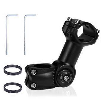 Bike Stem, 120 Adjustable Bike Stem for 25.4mm / 1" Handlebars
