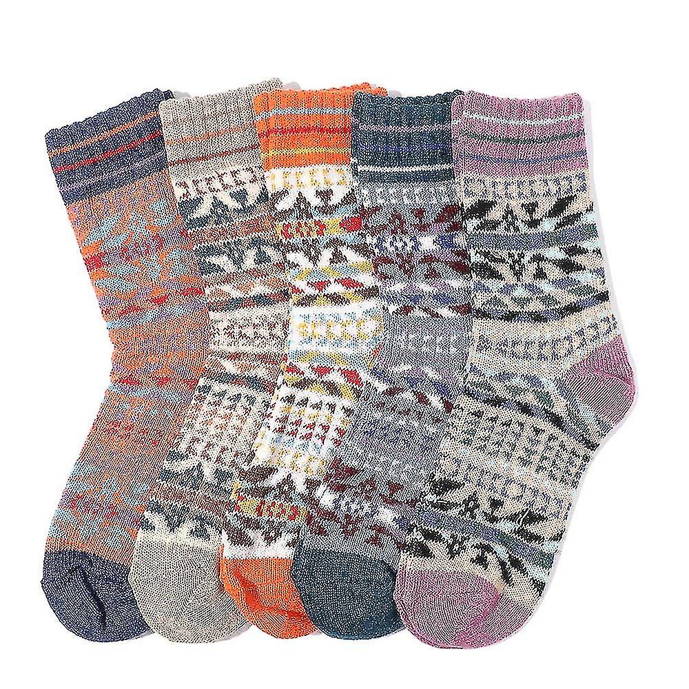 Shi tjocka strumpor tjocka promenader vintervarma strumpor damer varm gåva