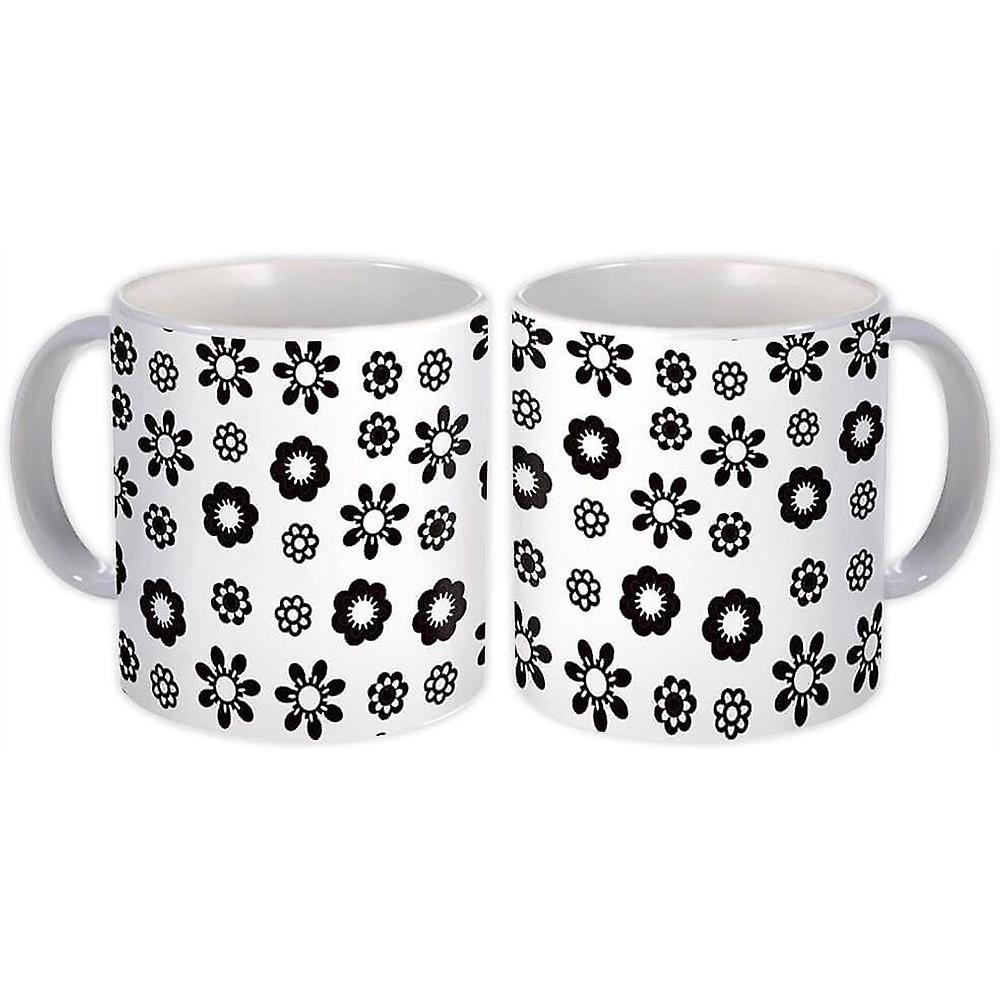 Gift Mug: Daisy Flower Repeatable