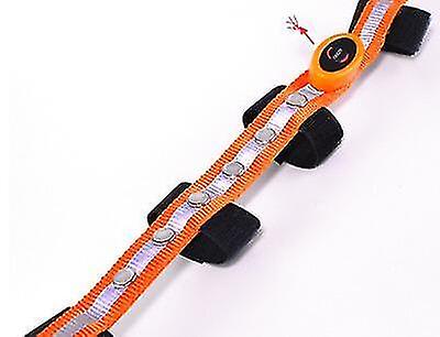 Orange Led Horse Pull Rope halter luminous Equestrian Tubes