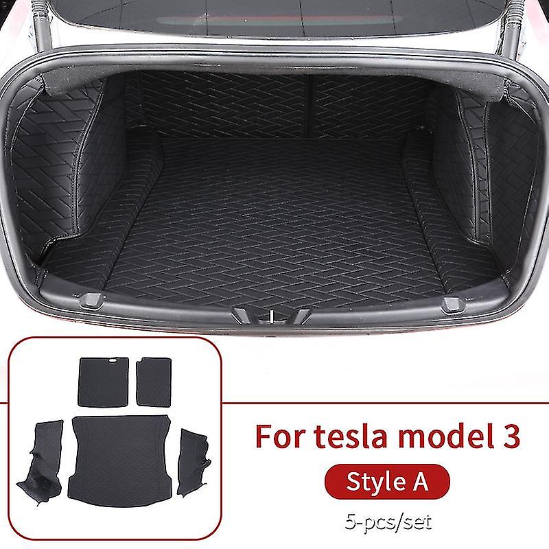 Trunk For 2016 To 2023 Tesla 3 2022 Trunk Mat Boot Tapis Coffre Tesla 3 Accessories Tesla