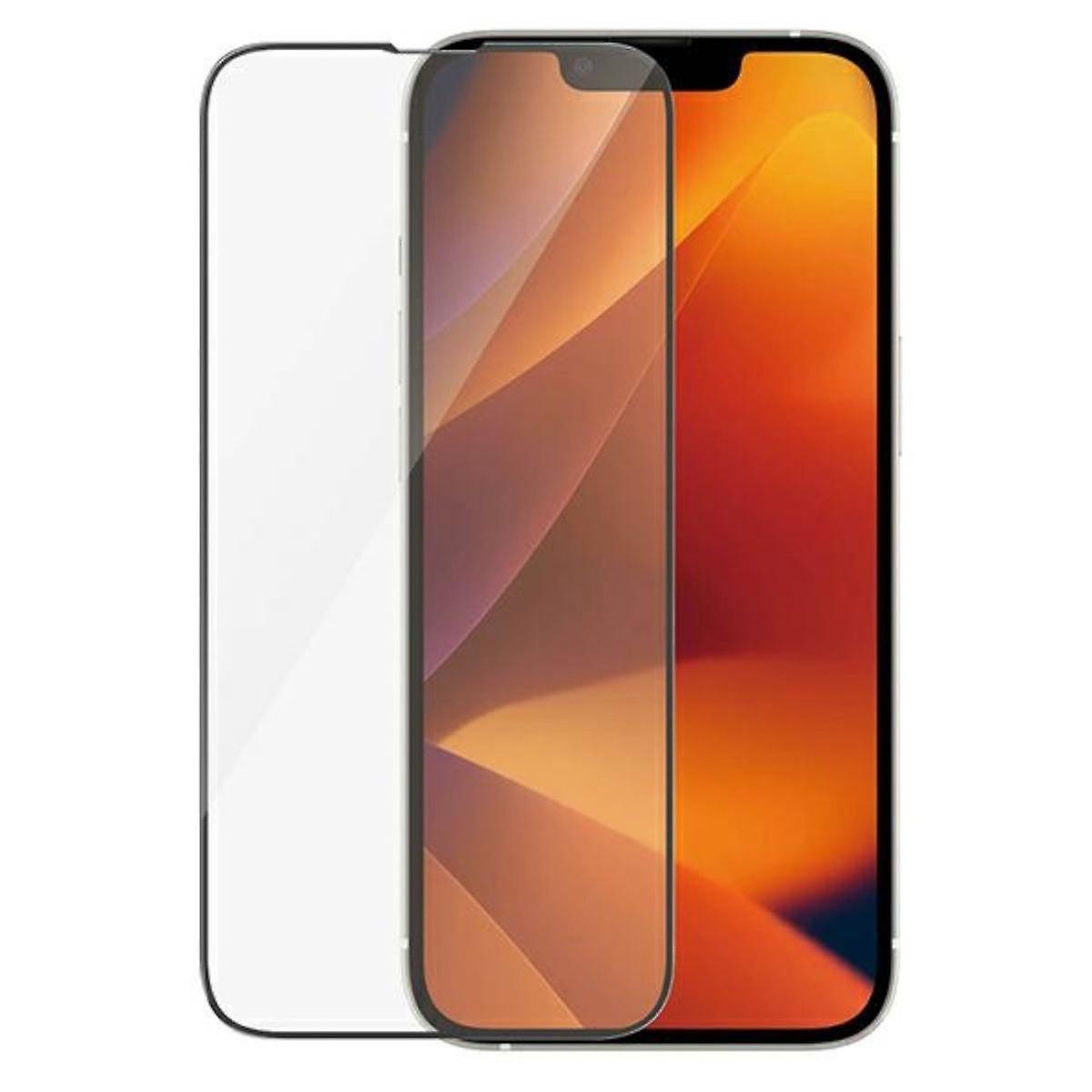 适用于苹果 iPhone 14 Plus / 14 Pro Max / 13 Pro Max 的 PanzerGlass 防眩光抗菌钢化玻璃壳