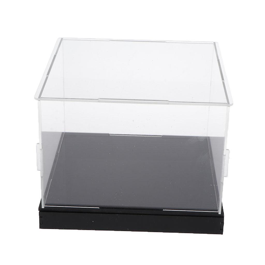 Acrylic Display Case Dustproof Protection Model Figures Show Box 15x15x10cm