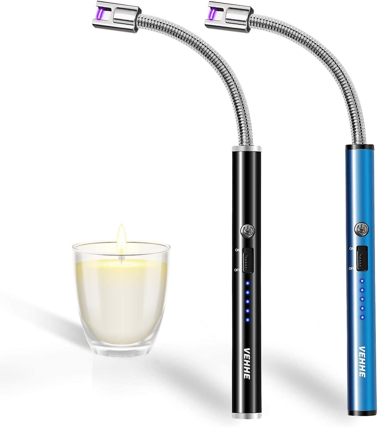 Candle Lighter Black & Blue