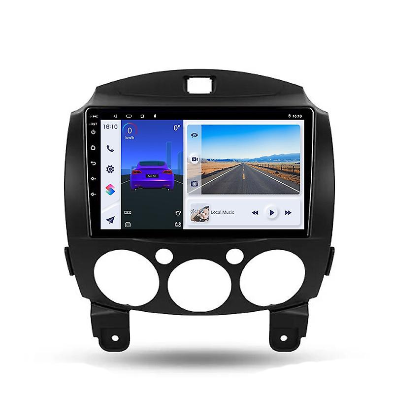 Carplay DSP 2din Android Car Radio Multimedia Video Player Navigation GPS For Mazda 2 DE 2007 - 2014