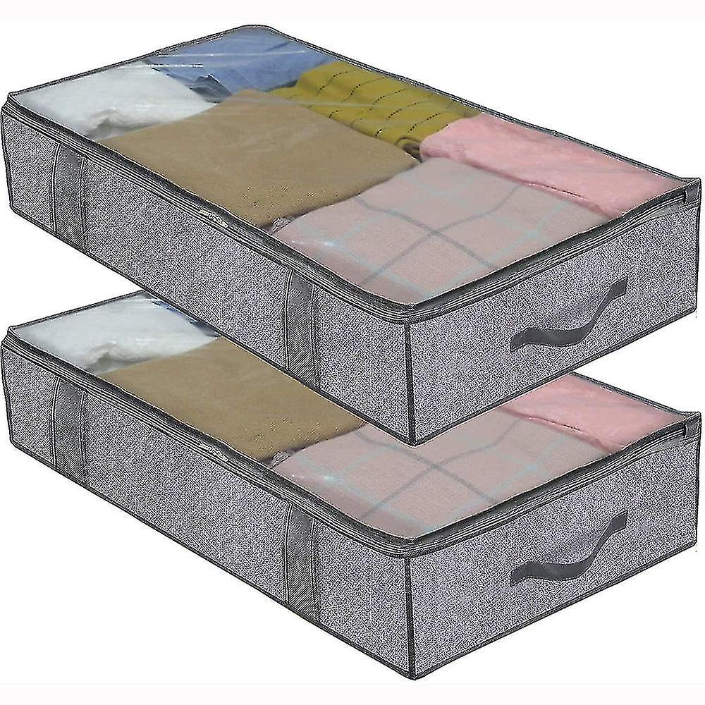 Under Bed Storage Bag Organizer (2-pack)