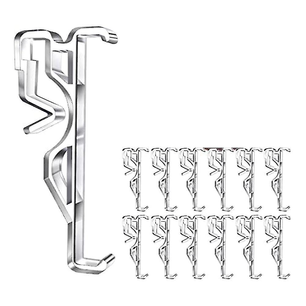 Valance Clips, Clear Plastic Valance Clips For Blinds, Window Blind Clips For Horizontal Blind Vala
