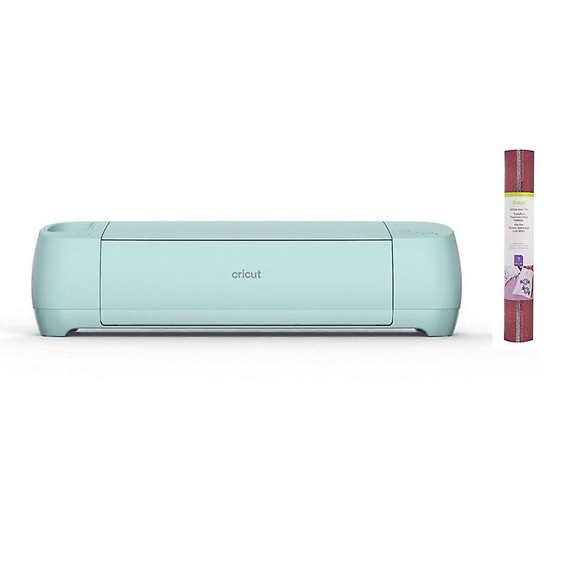 Cricut Explore 3 cutting machine + 3 sheets of pink, silver, red glitter flex tape 30.5 x 30.5 cm