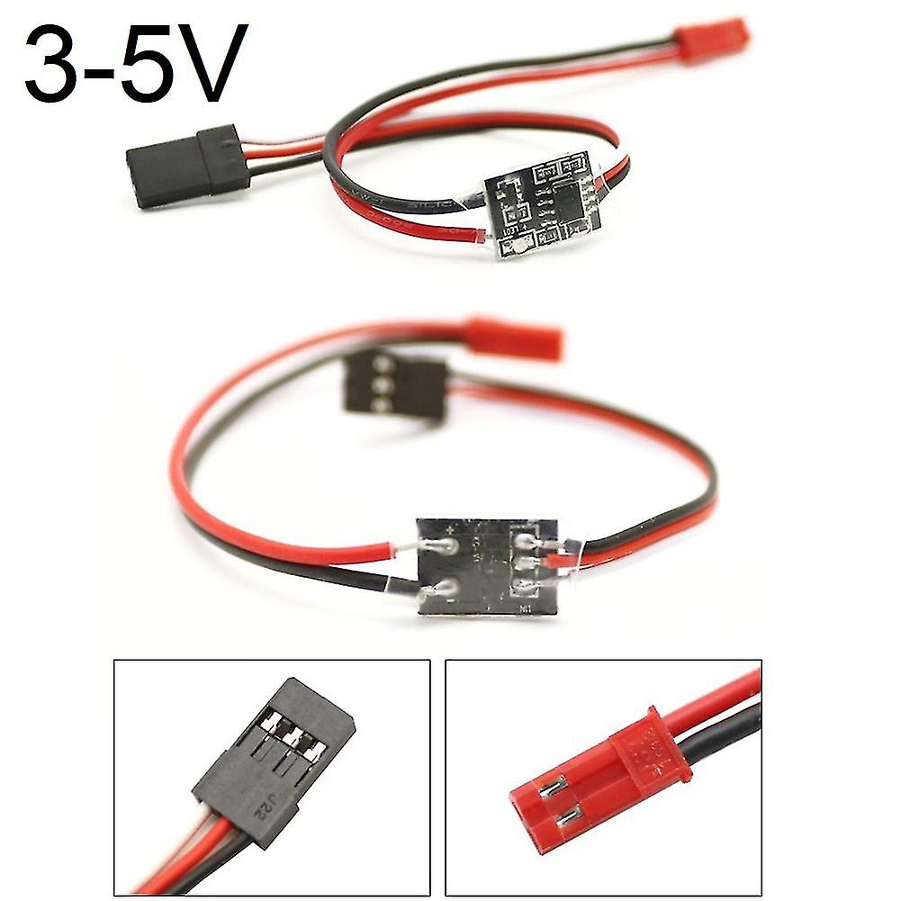 Interrupteur à Télécommande 20A 3-30V - Pour Contrôle à Distance De Pompes, Lumières, Modèles RC - Pack De 2