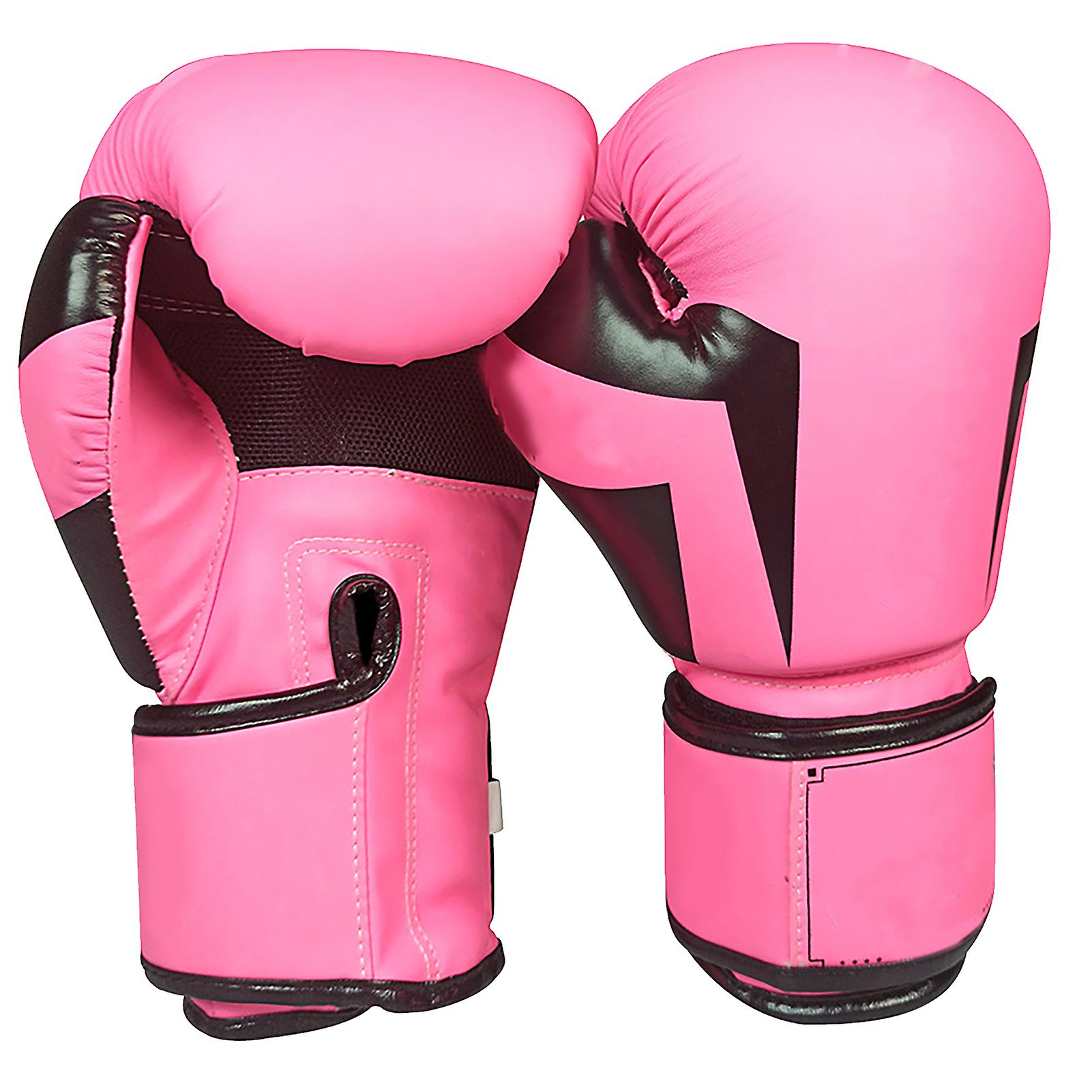 Boxing Training Glove Fighting Sandbag Boxing Glove for Men Women Adults Kids Boys Girls Pink 10oz