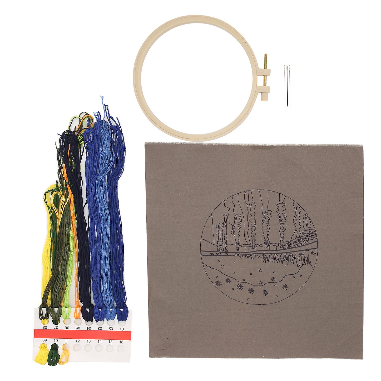 Embroidery Starters Kit  Beautiful Appearance Needlework