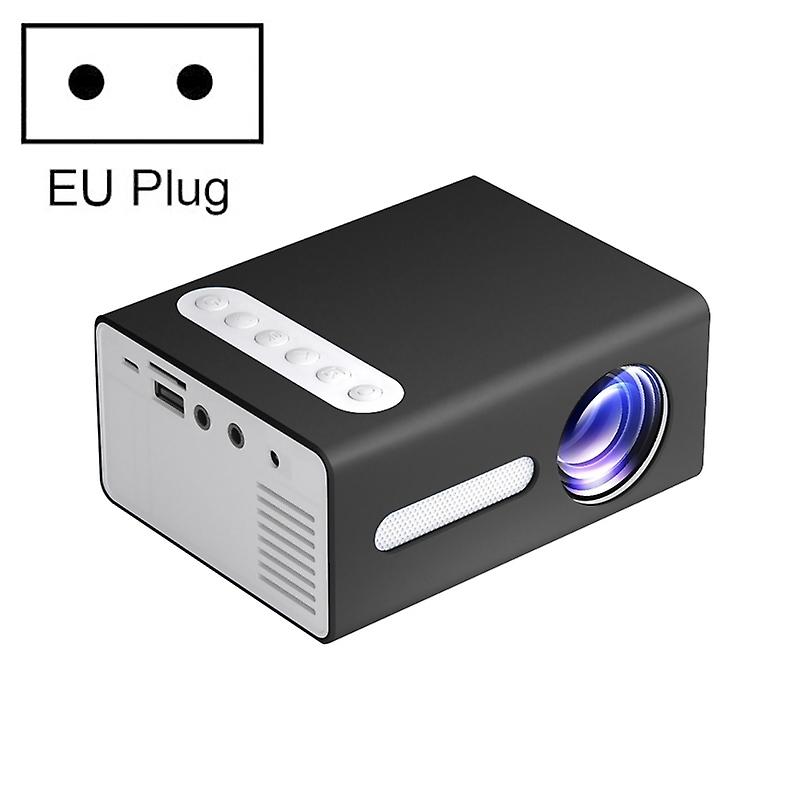 T300 25ANSI LED Home Multimedia Projector EU Plug