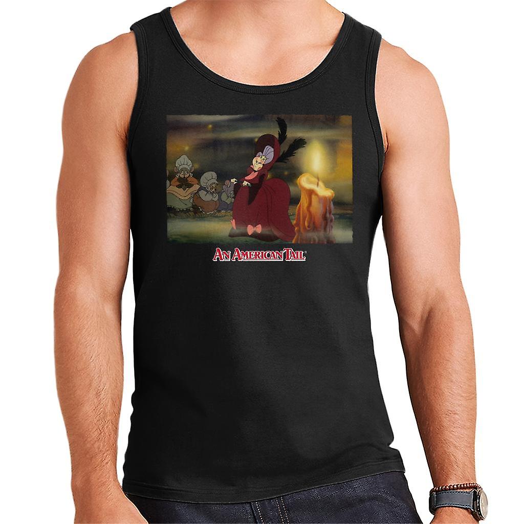 An American Tail Gussie Mausheimer Candle Men's Vest