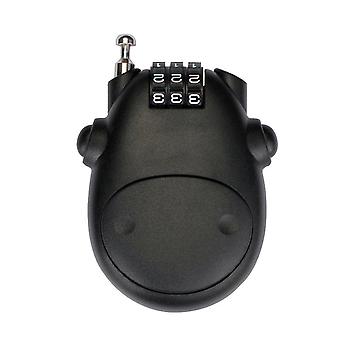 3 Digit Code Lock, Lovely Cow Shape Design Stroller Lock Combination Lock Pushchair Bicycle Stroller Password Security Coded Lock for Locking Pram Bag