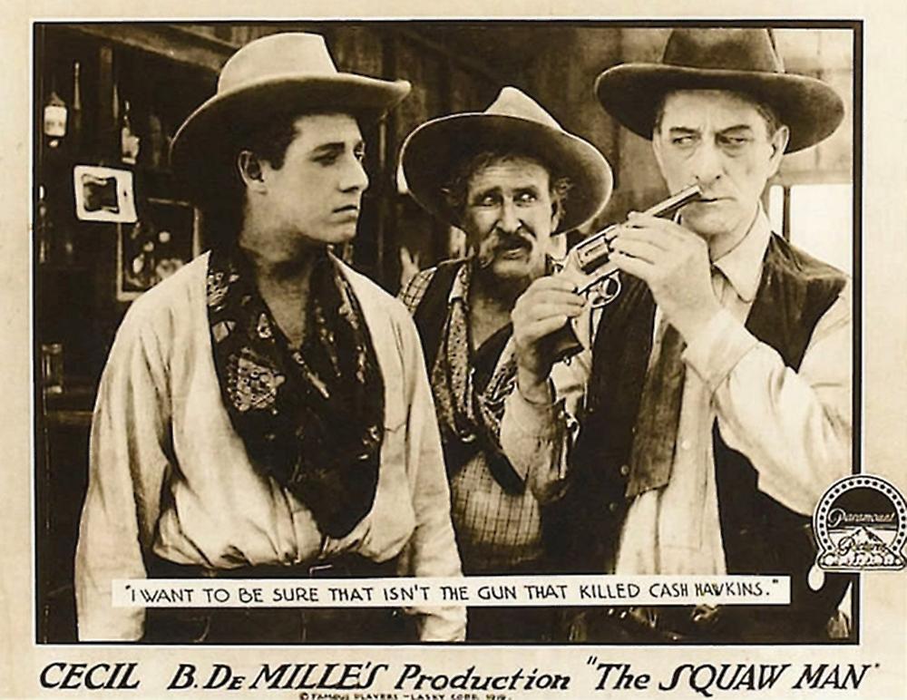 The Squaw Man Poster