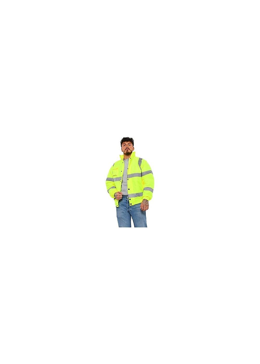 Men's Warrior Tulsa Hi Vis Bomber Jacket AA94