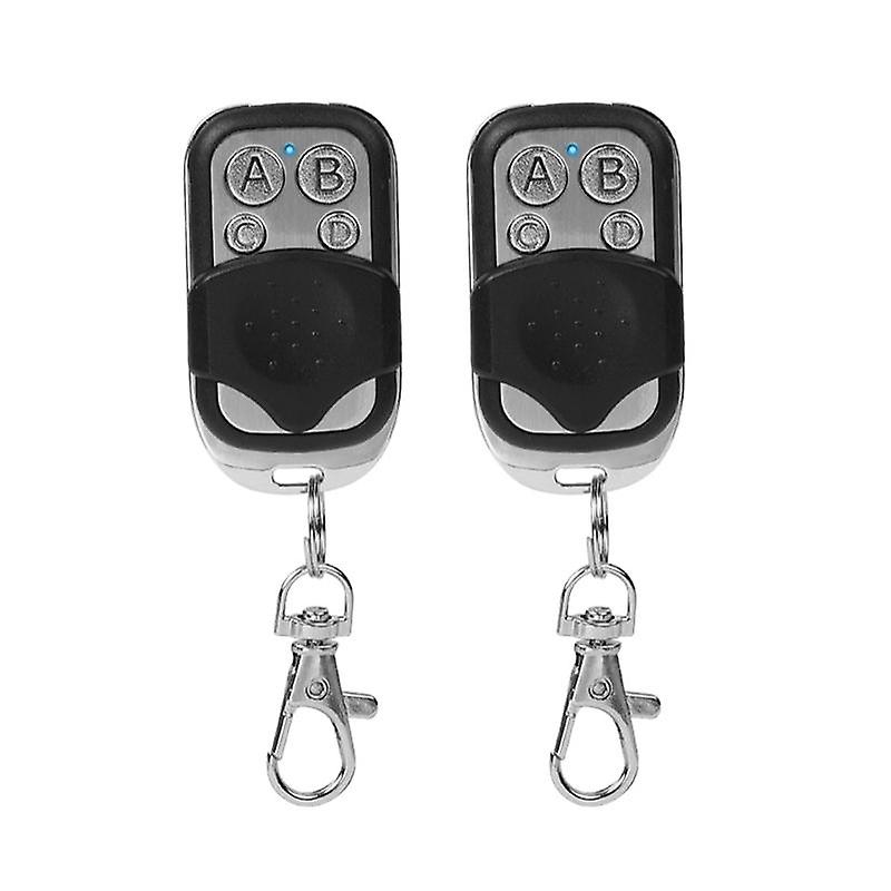 Smart 433Mhz Cloning Remote Control Learning 4 Button Wireless RF Transmitter Code Copy Remote Duplicator Key Fob for Garage Gate Electric Door Opener