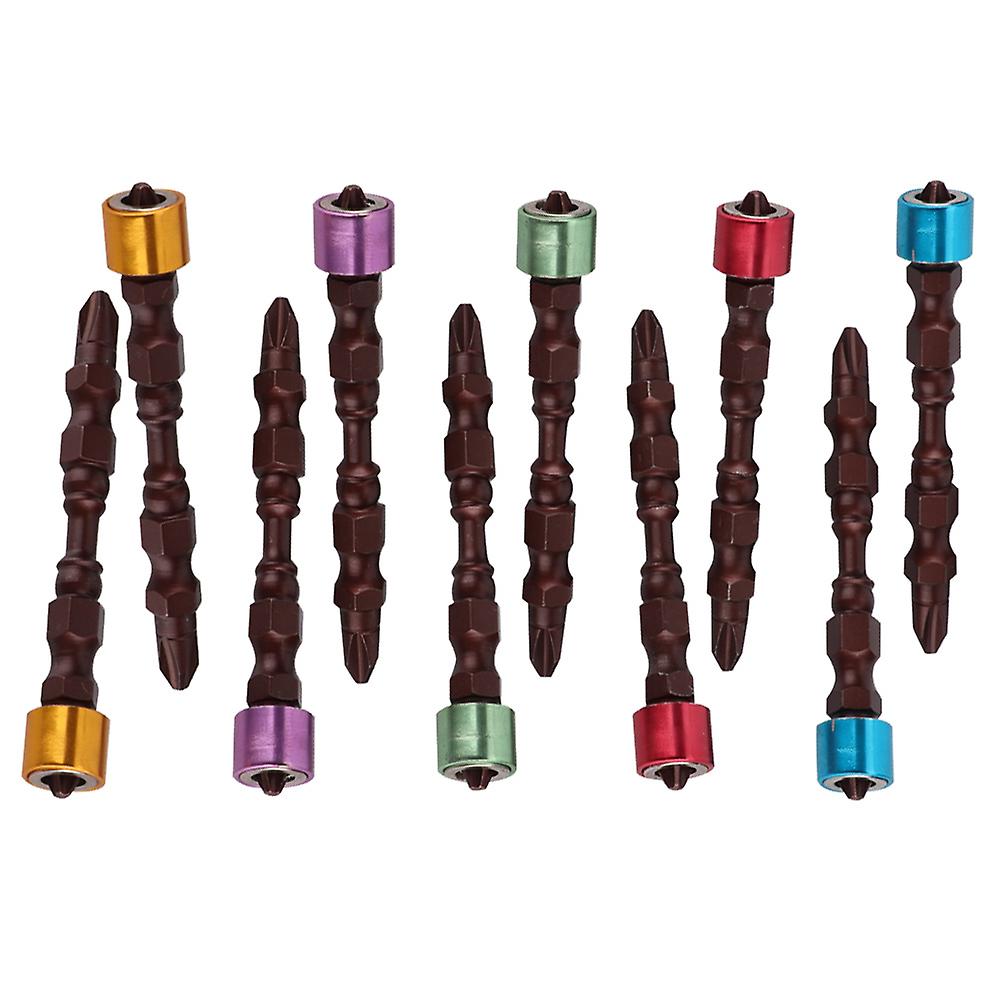 Magnetic screwdriver bits double-ended Phillips, suitable for electronics
