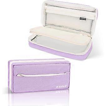 Violet Marine Trousse Scolaire, Grande Capacit Sac Crayons cole, Fourniture Scolaire Æstetisk Trousse Maquillage pour Filles Garons Femmes Homm