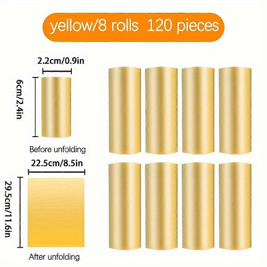 8-Pack Small Trash Bags - Ideal for Cat Litter, Car Waste, Office, Kitchen & Dog Poop - Durable, Odor-Resistant, Multi-Purpose Disposal Solution
