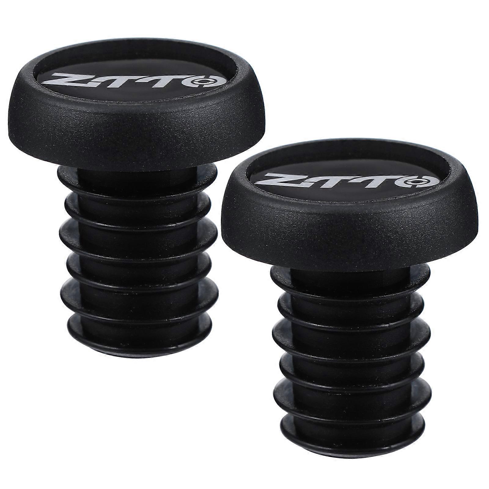 1 Pair of Universal Bike Handlebar End Plugs Caps Bicycles Bar End Plugs