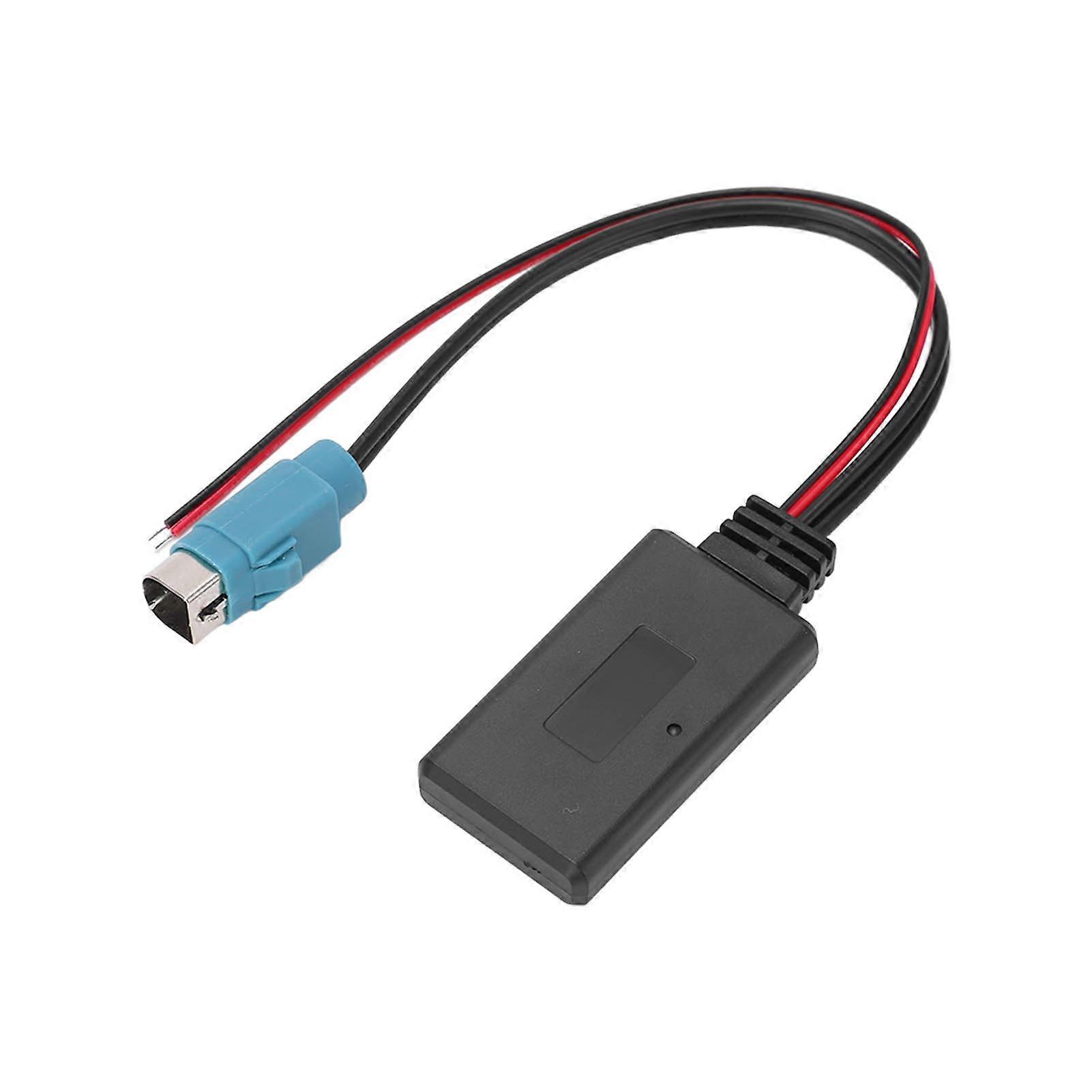 Bluetooth 5.0 Radio AUX IN αντικατάσταση ακουστικού καλωδίου προσαρμογέα για Alpine KCE?236B CDE9885 9887
