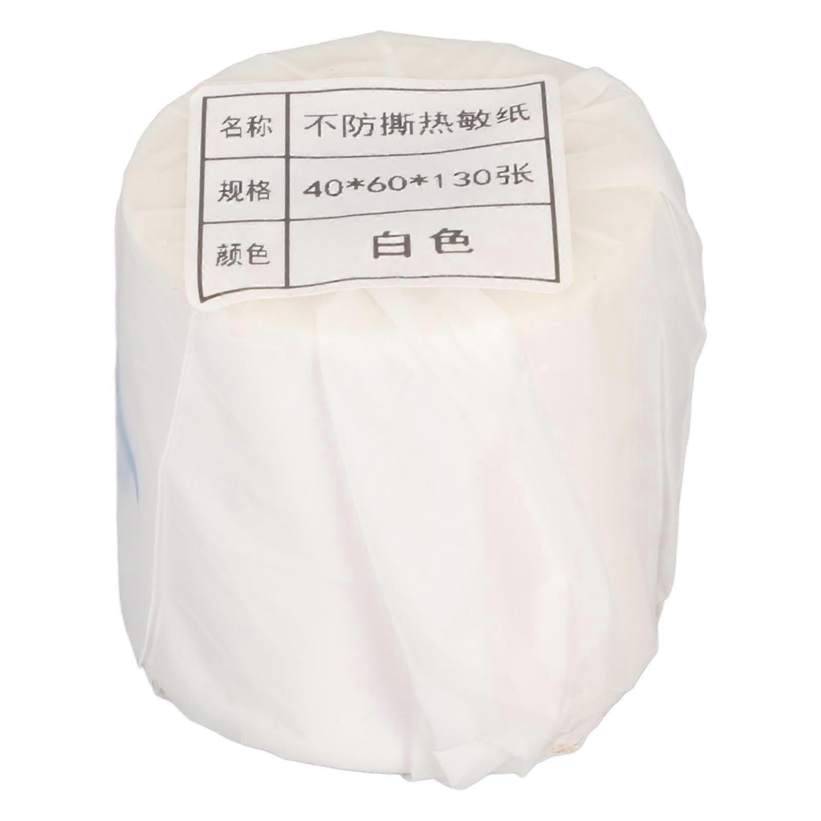 Thermal Labels Self Adhesive Multi Purpose Waterproof Thermal Printer Papers for Address Package 40x60mm/1.57x2.36in 130 Labels