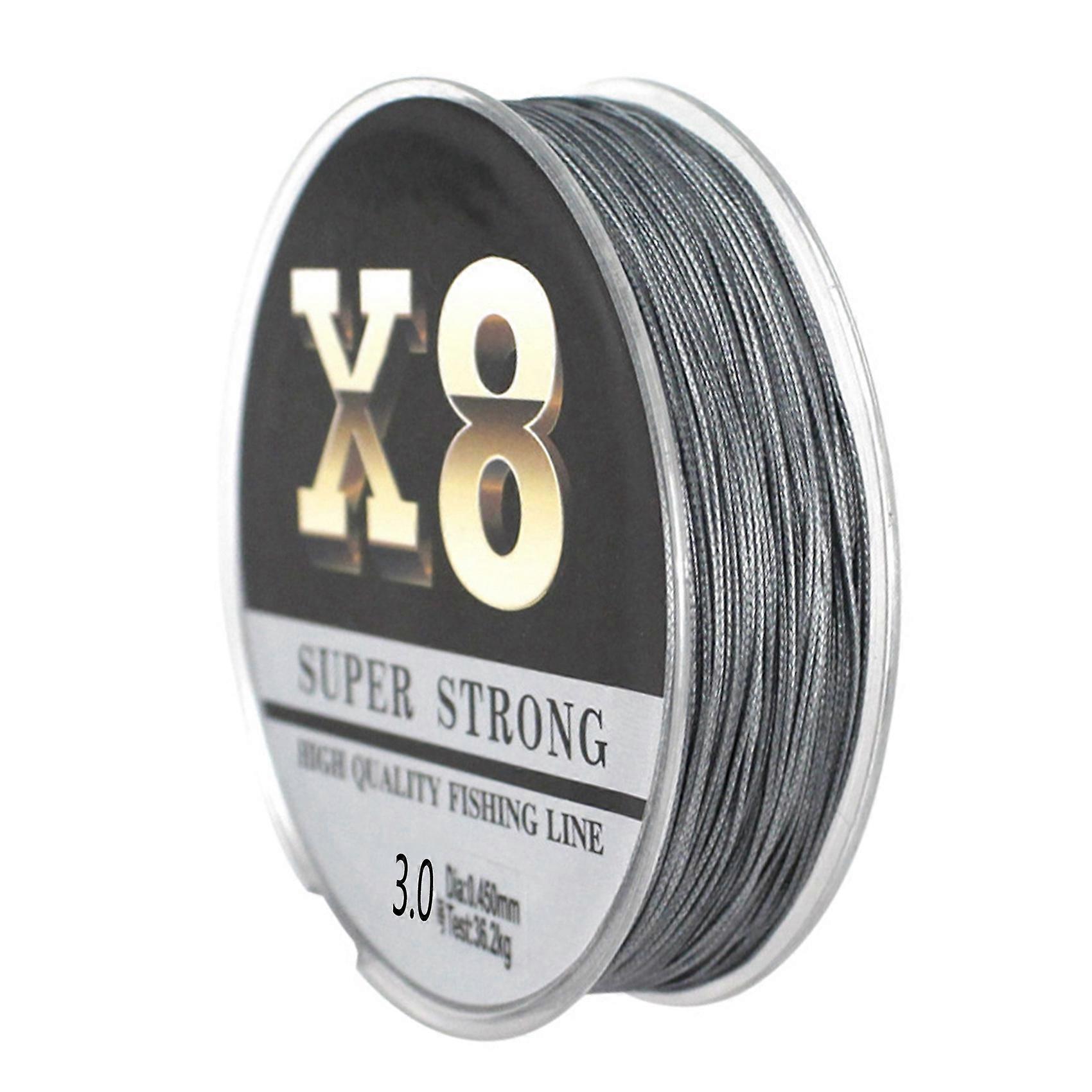 8Strands Braided PE Fishing Line 100M Strong Multifilament Fishing Line for Snake- Fishing Accessor
