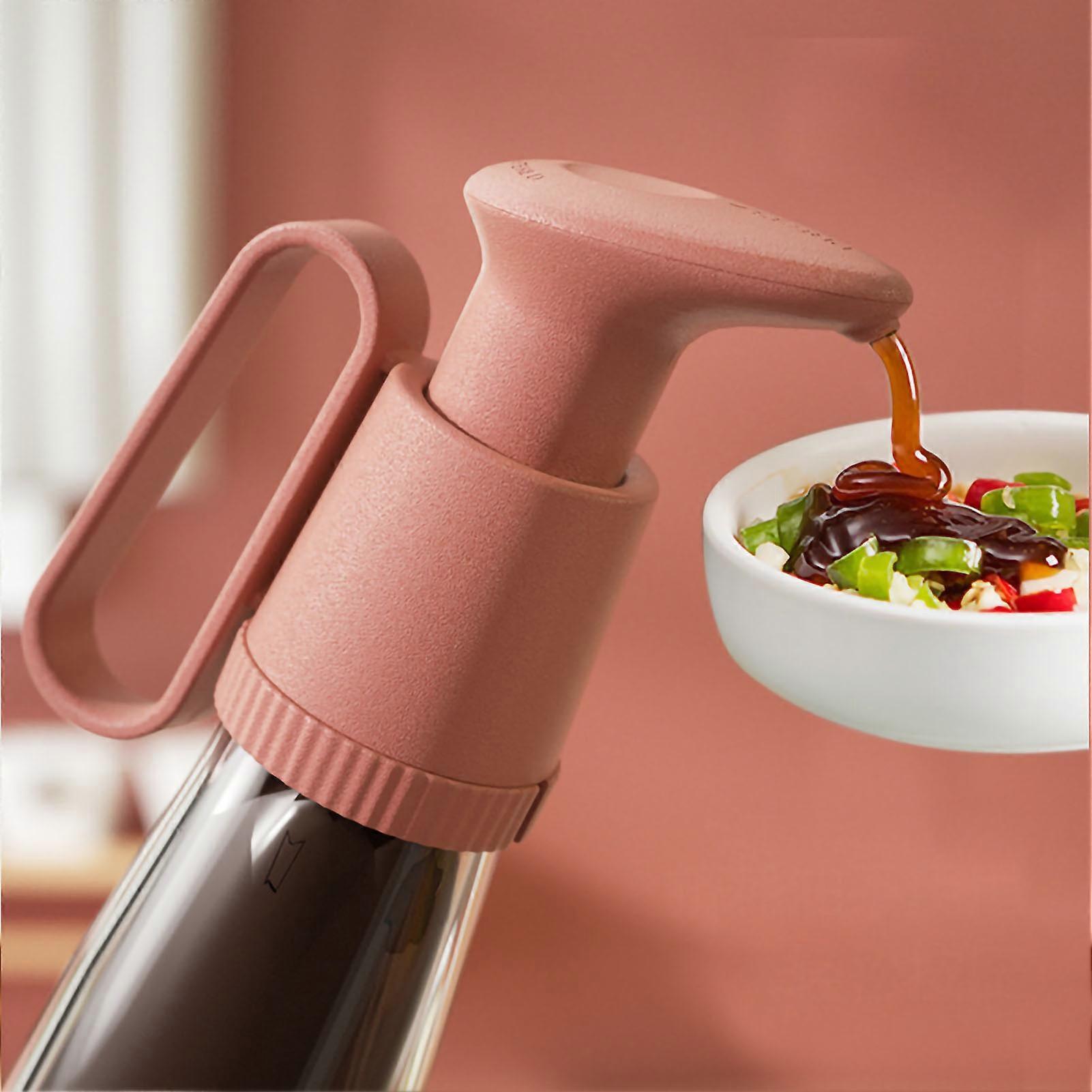 Squeeze Machine Flexible Shape Convenient Handle Pump Head Press Machine for Kitchen Red