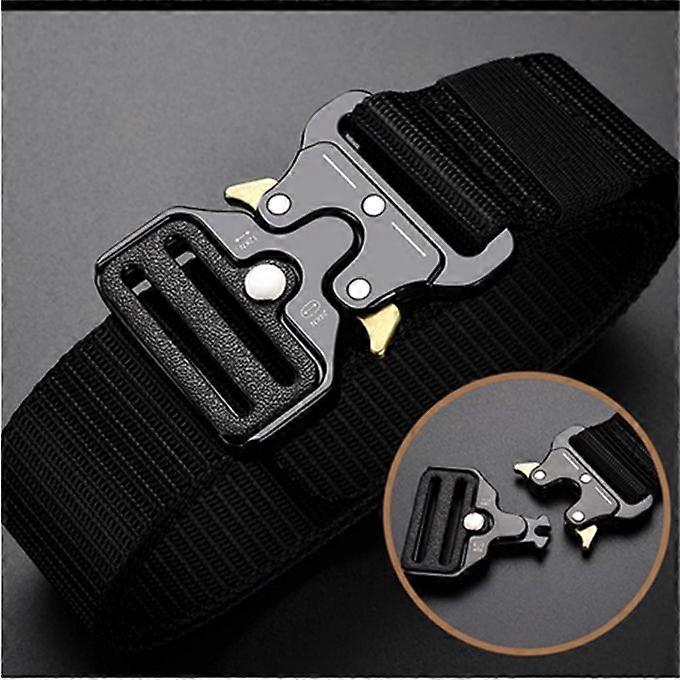 Men's Belt Outdoor Tactical Multi Function Survival Training Belt