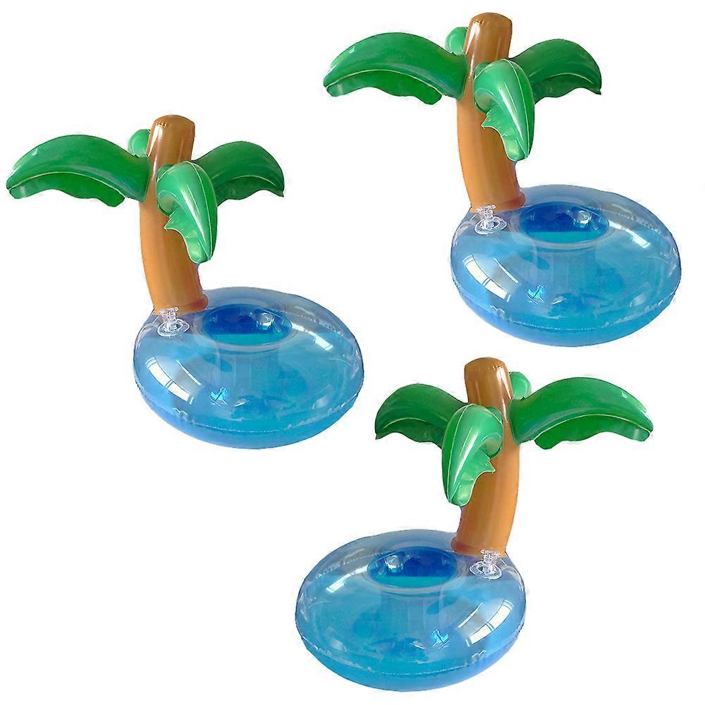 3pcs Inflatable Drink Holder Pool Floats Cup Holders for Summer Pool PartyNEW7