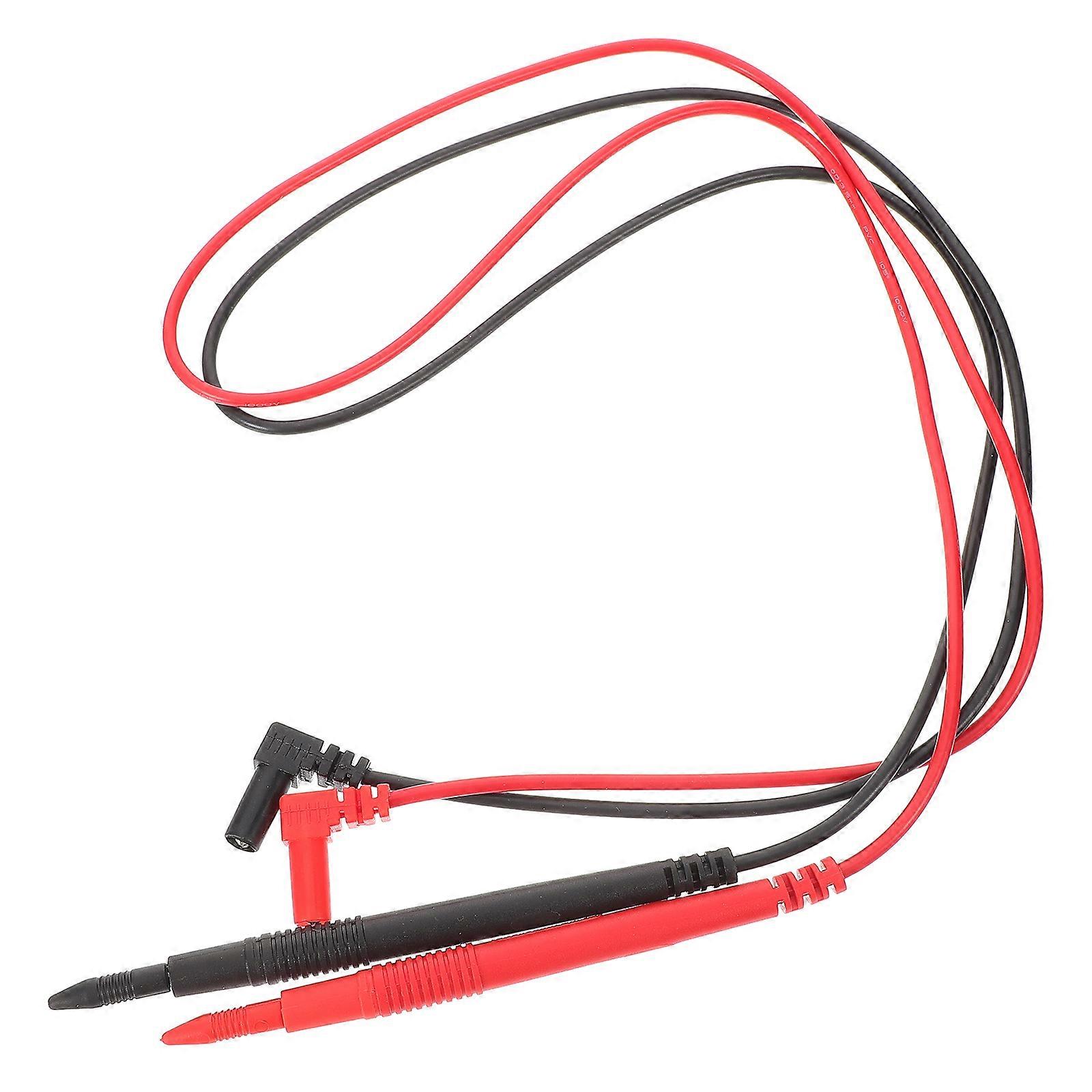 2pcs Multimeter Test Lead Multimeter Pen Cable Multimeter Probe For Volt Meter