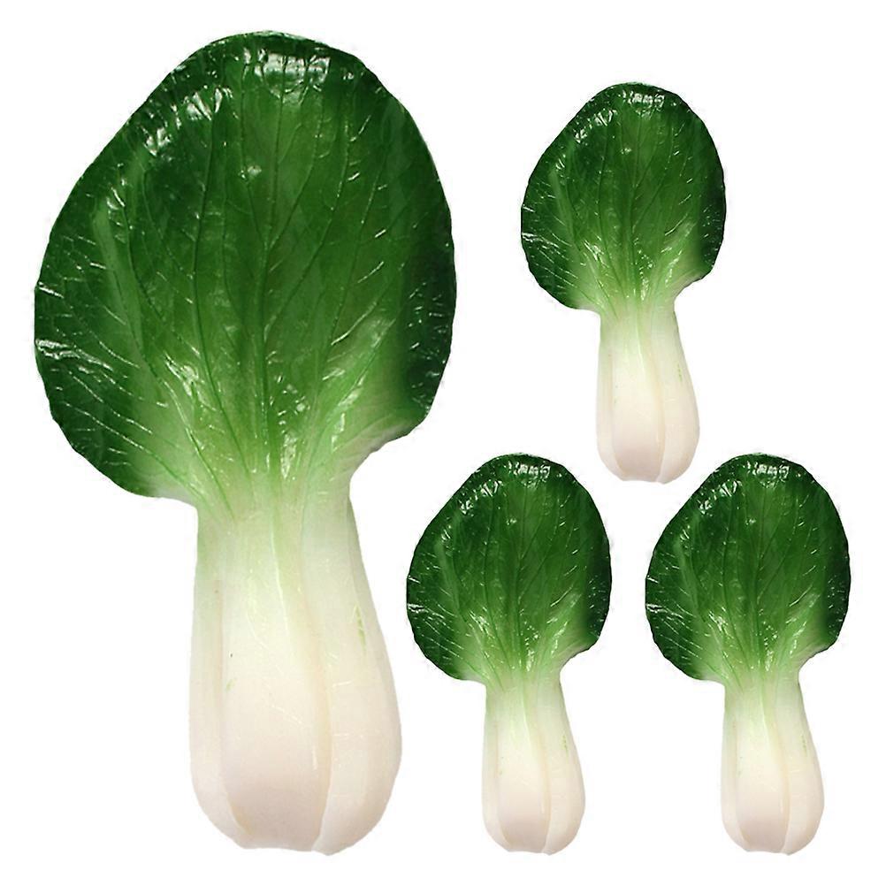4pcs Artificial Vegetables Fake Vegetable Model Simulation Vegetables Model Photography Props