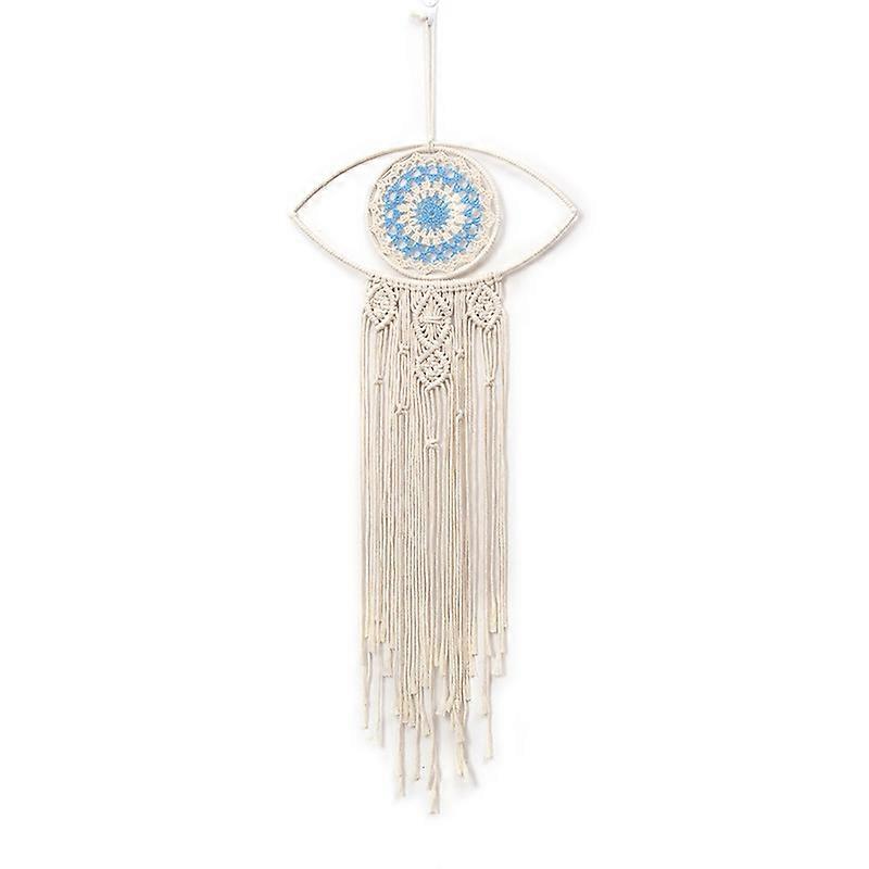 Nordic Evil Eye Dream Catcher - Elegant Wall Hanging Decor