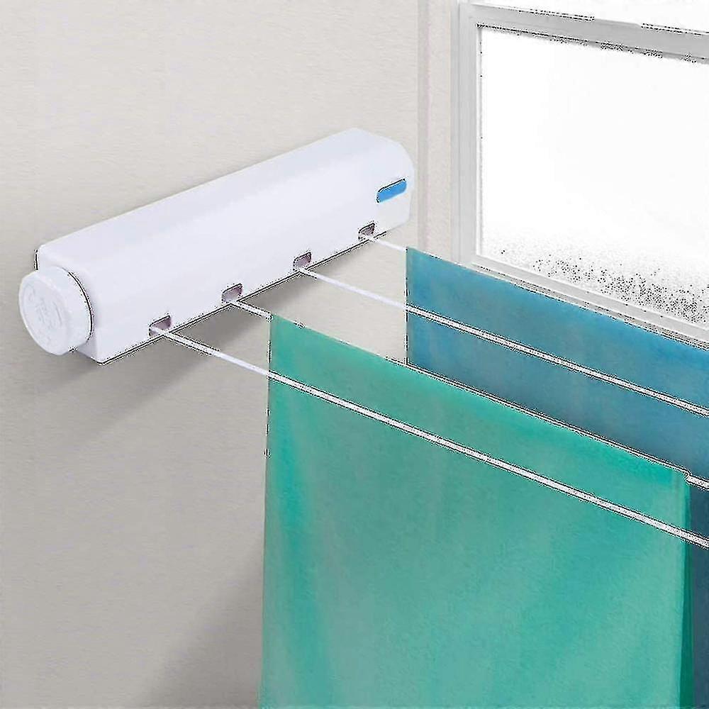 Spring Automatic Retractable Clothesline Drying Rack