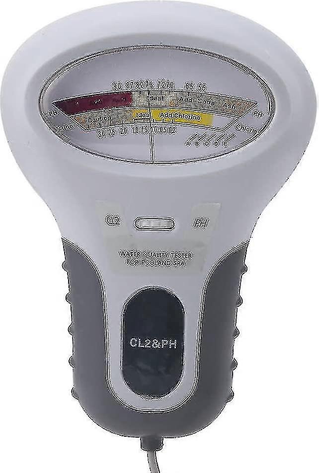 Ph Tester, Pc-102b Cl2 Chlorine Tester Pool Spa Water Quality Analyzer With Probe, Handle Probe Length 150mm/5.9inch, One Piece Starlight