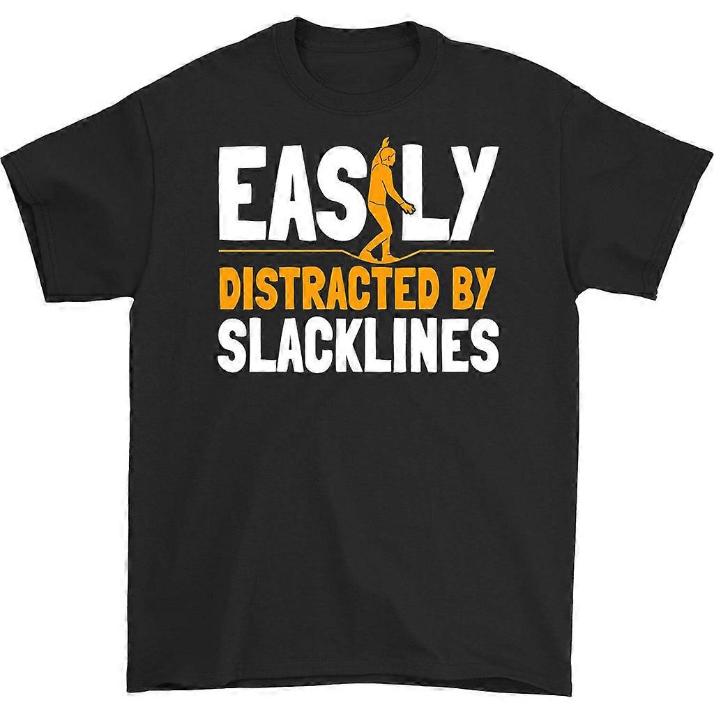 Tričko Slacklines sa ľahko rozptyľuje