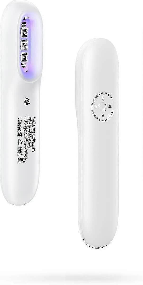 Led Sterilization Lamp Mini 311nm Handheld Phototherapy Lamp Portable Narrow Band Uv Phototherapy Lamp With Timer Safety Goggles