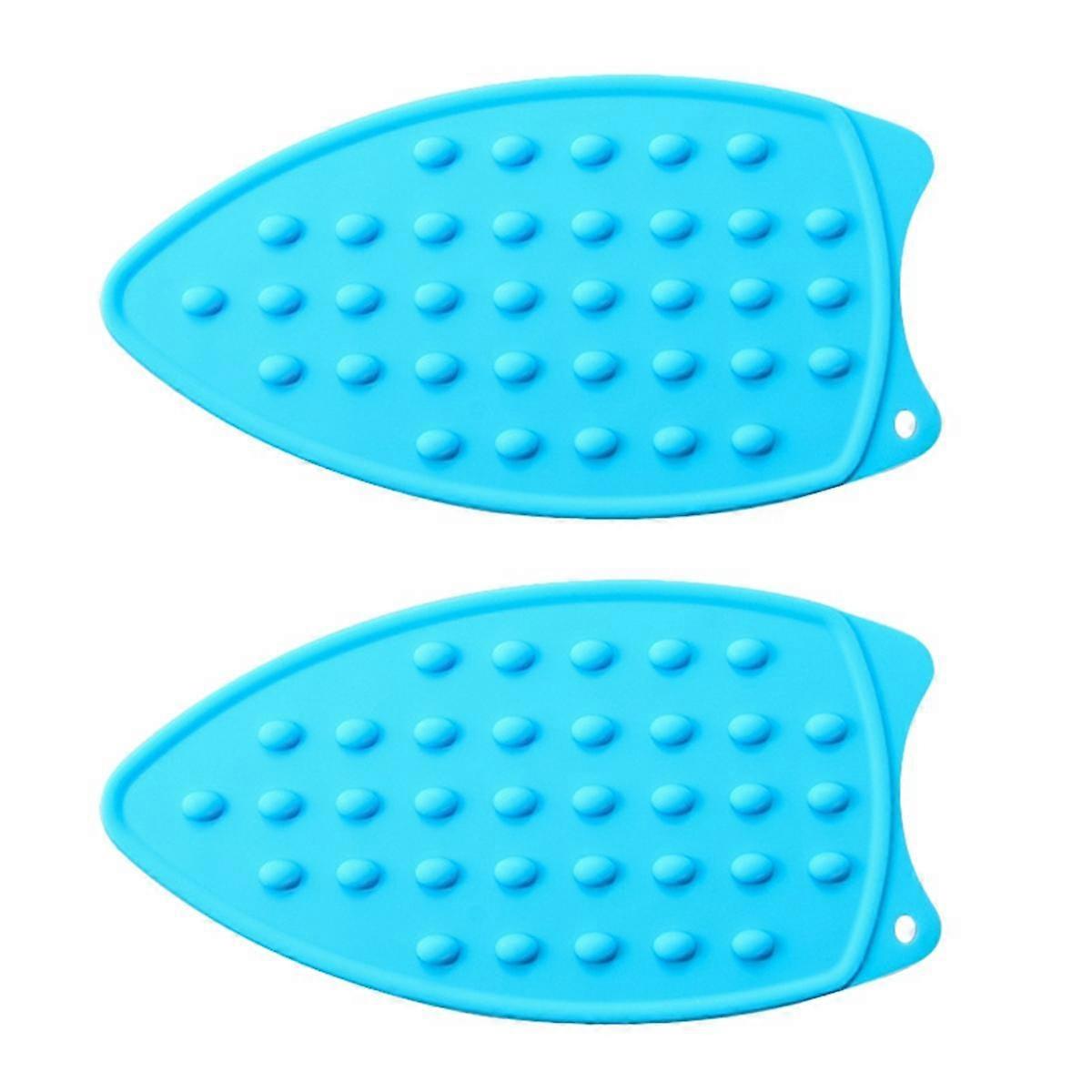 Mini Silicone Heat Resistant Iron Pad, Portable Ironing Stand for Travel and Mini Quilting Iron Use