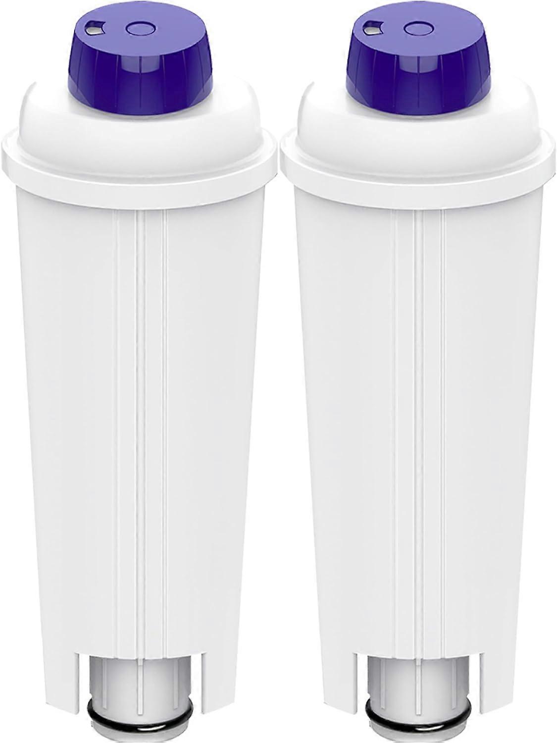 2PCS Coffee Machine Water Filter for DeLonghi DLSC002 Water Filter for De'Longhi ECAM, ETAM, EC, BC Series
