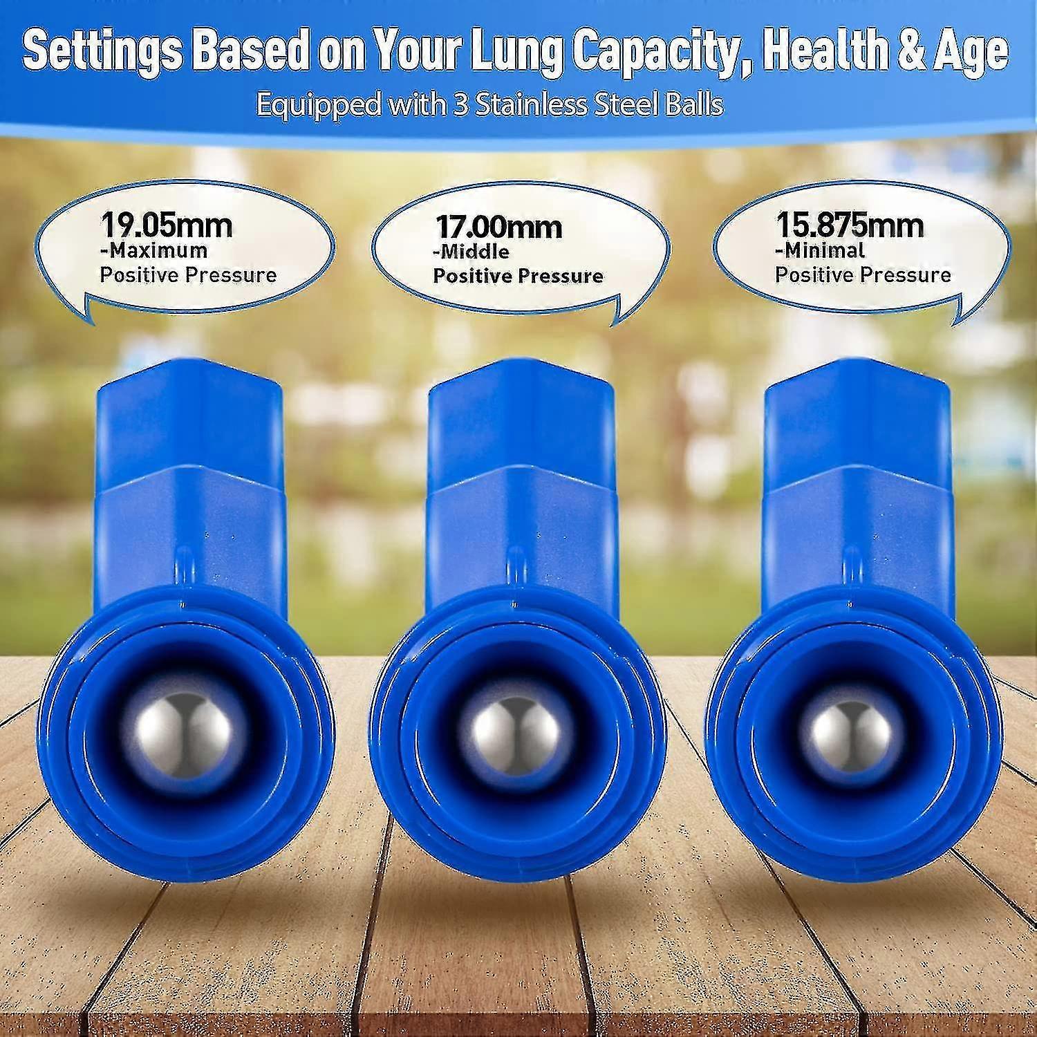 Lung Exerciser & Mucus Remover - Naturally Clear Mucus With The Breathing Exerciser Device