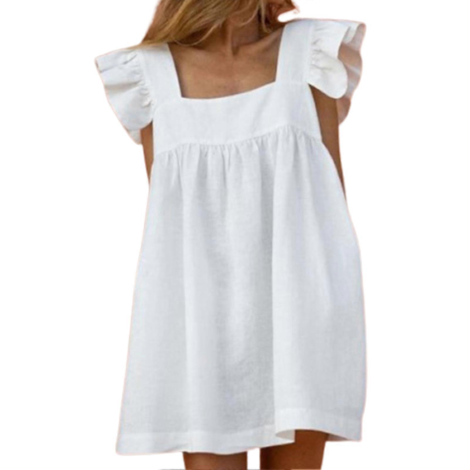 Ladies Elegant Summer Dresses with Smooth Feel Premium Material for Home Office Outfit