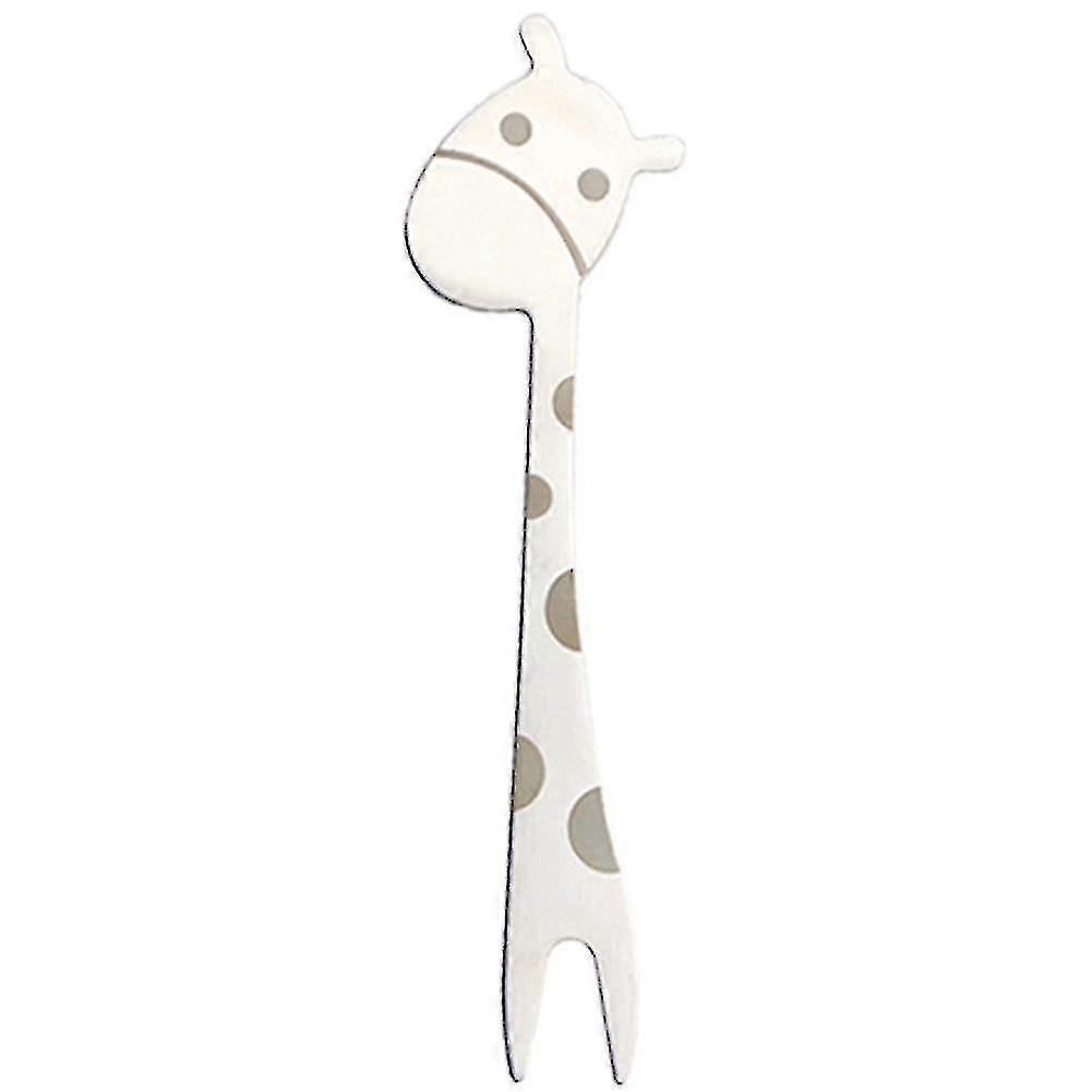 Giraffe Design Stainless Steel Salad Fork Kid Tableware1pcs